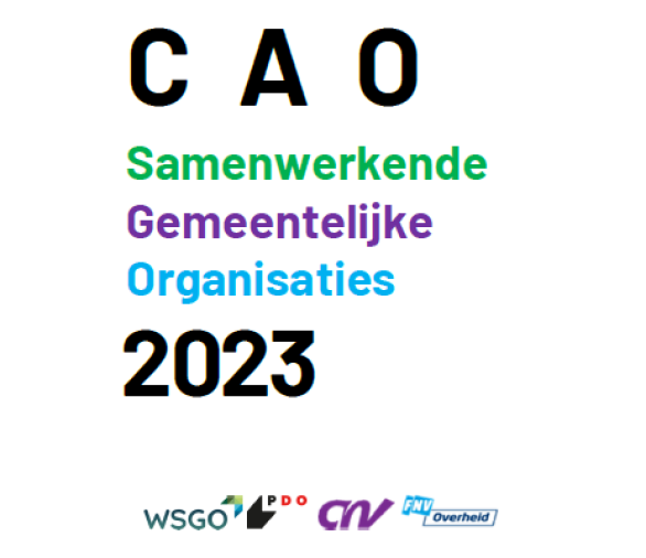 Cao SGO Werkgeversvereniging Samenwerkende Gemeentelijke Organisaties